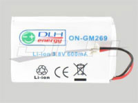 Dlh LI-ION 3.8V 600mAh (ON-GM269) Dlh LI-ION 3.8V 600mAh (ON-GM269)